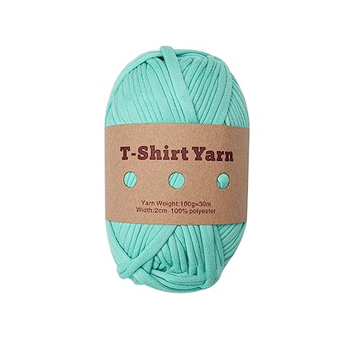 Dickes Strickgarn, elastischer Stoff, T-Shirt-Garn, Spaghetti-Garn für Handtasche, Decke, Kissen, Häkeln Dickes Strickgarn, elastischer Stoff, T-Shirt-Garn, Spaghetti-Garn für Handtasche, Decke, Kissen, Häkeln von KAHDGSS