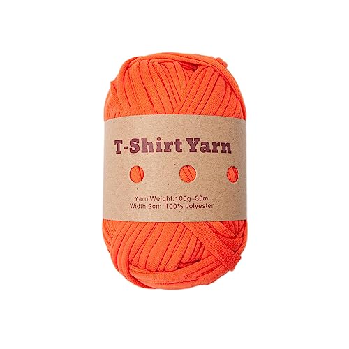 Dickes Strickgarn, elastischer Stoff, T-Shirt-Garn, Spaghetti-Garn für Handtasche, Decke, Kissen, Häkeln Dickes Strickgarn, elastischer Stoff, T-Shirt-Garn, Spaghetti-Garn für Handtasche, Decke, Kissen, Häkeln von KAHDGSS