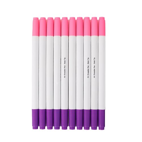 KAHDGSS 10x/Set Waschbarer Stoffmarker Löschbarer Stiftnähte Stoffmarker Stoffmarker Stift Wasserlöslicher Stift Zum Nähen von KAHDGSS