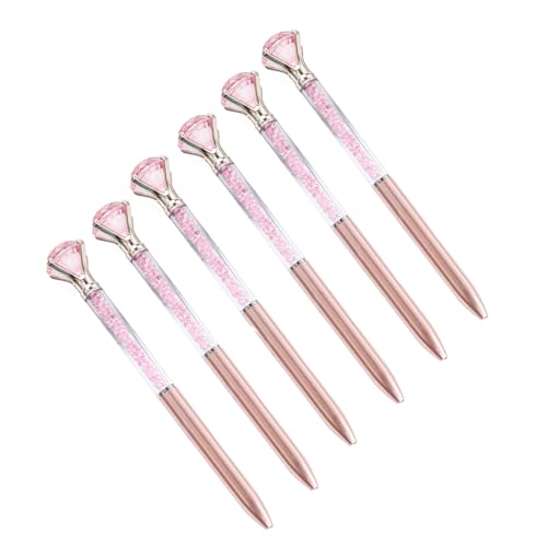 KAHDGSS 6 große Kristall-Kugelschreiber für Damen, Stift für Büro, Strumpffüller, Dekoration KAHDGSS 6 große Kristall-Kugelschreiber für Damen, Stift für Büro, Strumpffüller, Dekoration von KAHDGSS