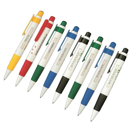 8pcs Rückfahrbarer Kugelschreiber Mit Scroll Message Soican Office Signing Stift RETRACTRACTBAIL STIFE SMOOHTLY Schreiben von KAHDGSS