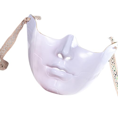 KAHDGSS Maskerade Augenmaske Halloween Augenmund Damen Herren Maskerade halbes Gesicht für Karneval Halloween Verkleiden von KAHDGSS