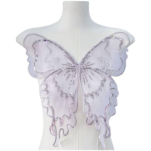 Mode Organza Butterfly Applique Nähen Auf Patches Für Party Und Hochzeits Outfit Kulturereignis Kostüm Dekore Mode Organza Butterfly Applique Nähen Auf Patches Für Party Und Hochzeits Outfit Kulturereignis Kostüm Dekore von KAHDGSS