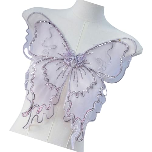 Mode Organza Butterfly Applique Nähen Auf Patches Für Party Und Hochzeits Outfit Kulturereignis Kostüm Dekore Mode Organza Butterfly Applique Nähen Auf Patches Für Party Und Hochzeits Outfit Kulturereignis Kostüm Dekore von KAHDGSS