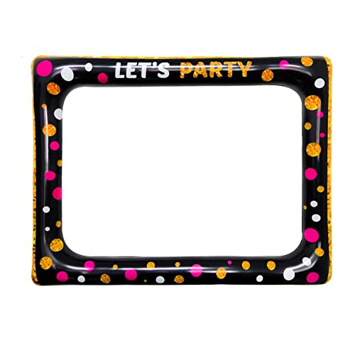 Aufblasbarer Fotorahmen Selfie,Aufblasbare Selfie Bilderrahmen Giant Photo Booth Frame Aufblasbarer Bilderrahmen Requisiten für Hochzeit Baby Dusche Geburtstag Party Dekorationen Zubehör von KAIAIWLUO