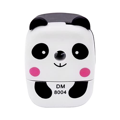 Bleistiftspitzer,Anspitzer Cute Panda Bleistiftspitzer Handheld Manual Sharpening Blade Sharpener für Kinder Studenten Büro Schule von KAIAIWLUO