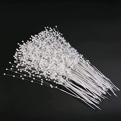 Brautstrauß Perle,50 PCS Perlensprays Korsage Kreationen Maids Perle Stängel für Hochzeit Zuhause Party Dekoration Kunsthandwerk 10 Zoll von KAIAIWLUO