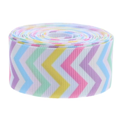 KAILIKETIY Elegantes Osterband Aus Polyester 2 5 Cm Breit Mit Schleife Zum Verpacken Von Partydekorationen von KAILIKETIY