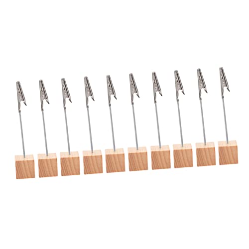 KAILIKETIY 10Stücke Teiliges Fotohalter Aus Holz Kreative Tischkartenhalter Und Notizclips Für Büro Memo Fotos Visitenkarten Stabiler Stand Vielseitig Einsetzbar Retro Design KAILIKETIY 10Stücke Teiliges Fotohalter Aus Holz Kreative Tischkartenhalter Und Notizclips Für Büro Memo Fotos Visitenkarten Stabiler Stand Vielseitig Einsetzbar Retro Design von KAILIKETIY
