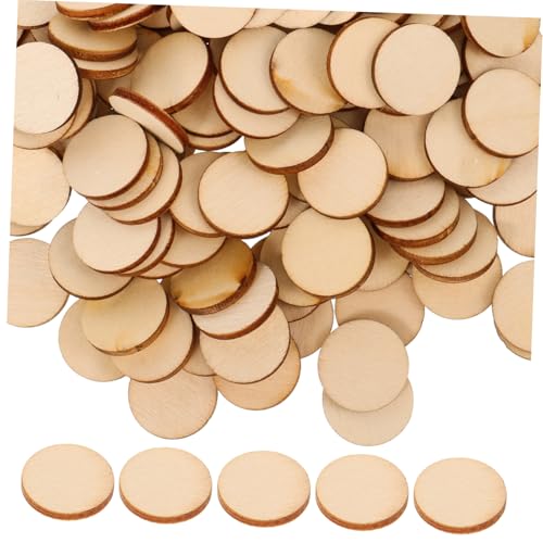 KAILIKETIY 10sets Diy Handgemachte Holzstücke Halbe Dübel Natürliche Stammscheiben Zweige Diy Holzstücke Unvollendete Holzstücke Holzhandwerk Selber Machen Leere Holzscheiben Khaki 200pcs*10 von KAILIKETIY