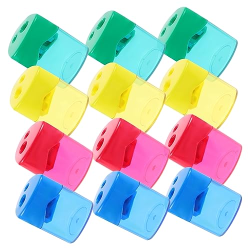 KAILIKETIY 12pcs Bleistiftbüro - Tragbare Bleistiftschärfer Handheld Stifte von KAILIKETIY