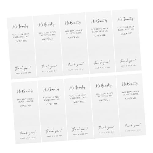 KAILIKETIY 150 Stück Dankeschön-aufkleber Zum Verschließen Von Geschenkboxen, Selbstklebende Etiketten Zum Verpacken, Rechteckige Klebeetiketten Für Kleine Unternehmen KAILIKETIY 150 Stück Dankeschön-aufkleber Zum Verschließen Von Geschenkboxen, Selbstklebende Etiketten Zum Verpacken, Rechteckige Klebeetiketten Für Kleine Unternehmen von KAILIKETIY