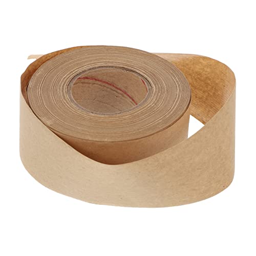 KAILIKETIY 1Pc Klebeband aus Kraftpapier Wasser Bildrahmenband aktivieren schälen klebrig Gold verpackungsmaterial packing tape kautschuk klebeband Packband aus Kraftpapier Verpackungszubehör von KAILIKETIY