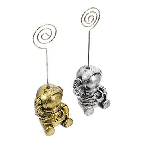 KAILIKETIY 1Satz Tischkartenhalter Teiliges Astronauten Design Für Hochzeit Abschlussfeier Und Menühalter Dekorative Tischdeko KAILIKETIY 1Satz Tischkartenhalter Teiliges Astronauten Design Für Hochzeit Abschlussfeier Und Menühalter Dekorative Tischdeko von KAILIKETIY