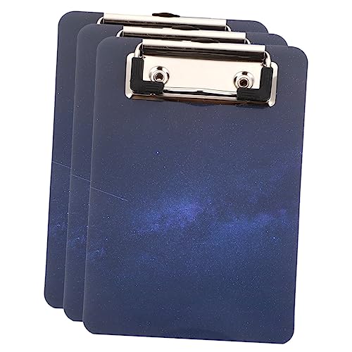 KAILIKETIY 3pcs -schreiben Von Support Board -dokument Clip Raudy Schreiben Support Clipboard Praktische Zwischenablage von KAILIKETIY