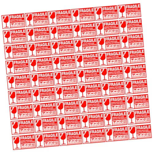 KAILIKETIY 500 Stück Zerbrechliches Etikett erste Warnung zerbrechlicher Aufkleber Schüttgut zerbrechlich aufkleber Verpackungsaufkleber Abnehmbare Aufkleber Papier rot KAILIKETIY 500 Stück Zerbrechliches Etikett erste Warnung zerbrechlicher Aufkleber Schüttgut zerbrechlich aufkleber Verpackungsaufkleber Abnehmbare Aufkleber Papier rot von KAILIKETIY