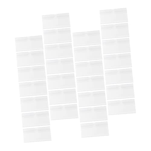 KAILIKETIY 50Stücke Regal Etikettenhalter Aus Wiederverwendbare Für Supermärkte Geschäfte Und Lager Transparent Langlebig Produktkennzeichnung KAILIKETIY 50Stücke Regal Etikettenhalter Aus Wiederverwendbare Für Supermärkte Geschäfte Und Lager Transparent Langlebig Produktkennzeichnung von KAILIKETIY