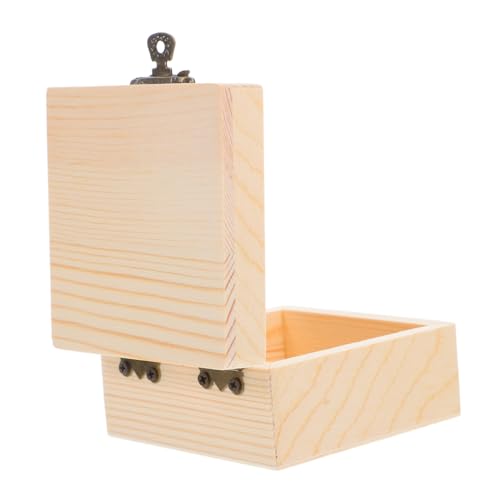 KAILIKETIY Box Holz Geschenkbox Vintage Beige von KAILIKETIY