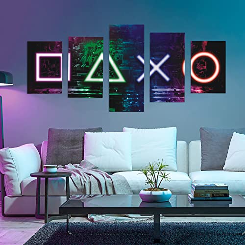 KAIRNE 3D Wandtattoo Gamer,Moderne Poster Gamer,Wandtattoo Kinderzimmer Jungen,Bunte Gaming Wandbild,Wandtattoo Junge Teenager,Xbox Wandstikcer für Schlafzimmer Deko Geschenk von KAIRNE