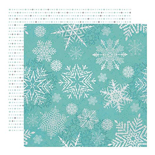 KAISERCRAFT PTY LTD (3PL) P2802 Let it Snow Papier, 30,5 cm, Fallende Schneeflocken, Einheitsgröße von KAISERCRAFT PTY LTD (3PL)