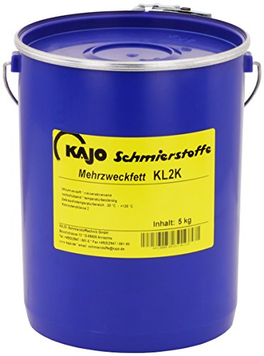 Schmierfett KAJO KL2K Mehrzweckfett 15 Kg Eimer, Top Walkstabilität, Schutz vor Korrosion, für Kraftfahrzeuge, Baumaschinen, Förderanlagen von KAJO