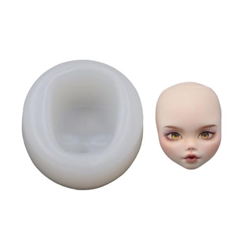 3D-Tonformen für Gesicht, Ton, Epoxidharz, Formen für Puppen, Epoxidharz, Herstellung von Epoxidharz, Basteln von KAKASEA