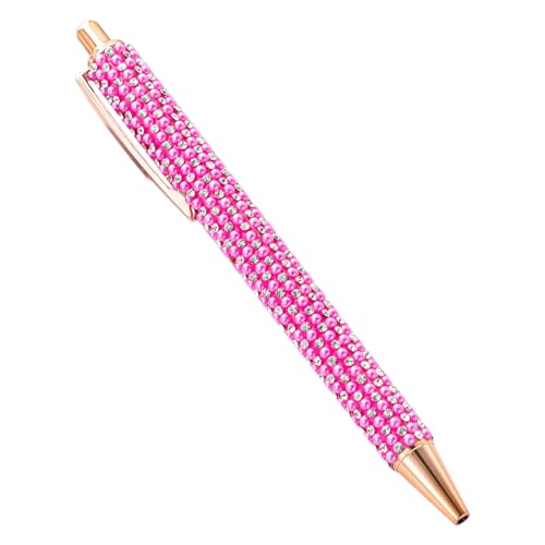 KAKASEA Kugelschreiber mit Perlen, einziehbarer Kugelschreiber, Bürostift, glatt, zum Schreiben von Gästen, für Hotelempfang von KAKASEA