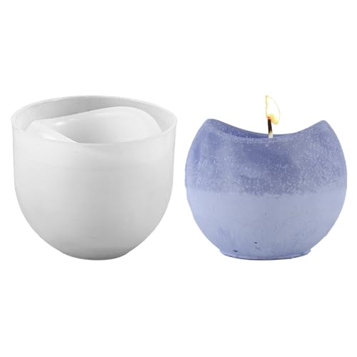 Kerzenhalter-Form, Harzglas, Silikonform für Kerzenhalter, Ornament, Epoxidharz, Silikonform von KAKASEA