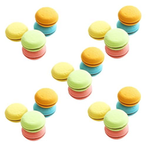 1 Satz Macaron-radiergummi Kawaii Radiergummi Kinder Radiergummi Erasers Für Kinder Radiergummi Für Kinder Coole Radiergummis Kinder Kleine Radiergummis Mini-radierer 5 Kartons KALLORY von KALLORY