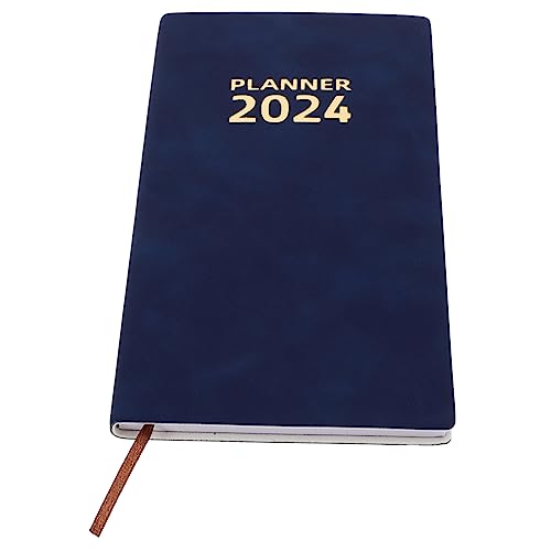 2024 Agenda Buch Bürodekoration Das Notizbuch Notizblöcke Notizbuch Jahresplan Notizblock Papier Notizblock Planer Notizblock Zeitplan Notizbuch Tragbarer KALLORY von KALLORY