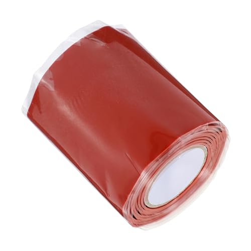 KALLORY 1 Rolle Selbstklebendes Gummiband Robustes Klebeband Schlauchdichtungsband Wasserdichtes Klebeband Rot von KALLORY