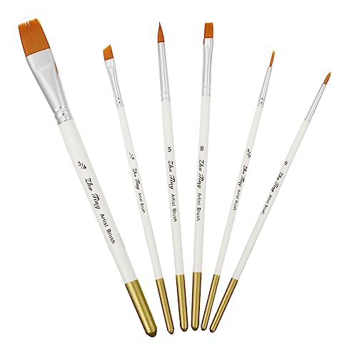KALLORY 1 Satz 6 Stück Backwerkzeug-Set Backpinsel zum Backen Fondant Keksdekorationsvorräte Cookie-Schreiber Zuckerguss Kuchenmalerei Pinsel Cookie-Scribe-Tool Vernickeltes Bleirohr Weiß KALLORY 1 Satz 6 Stück Backwerkzeug-Set Backpinsel zum Backen Fondant Keksdekorationsvorräte Cookie-Schreiber Zuckerguss Kuchenmalerei Pinsel Cookie-Scribe-Tool Vernickeltes Bleirohr Weiß von KALLORY