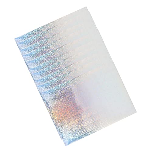 KALLORY 1 Satz Farbiges Papier Fotopapier Glänzend Fotopapier Für Drucker Farbpapiere Druckerpapier Aufkleberpapier Buntes Papier Reflektierendes Druckpapier Das Haustier Colorful 10 Blatt von KALLORY