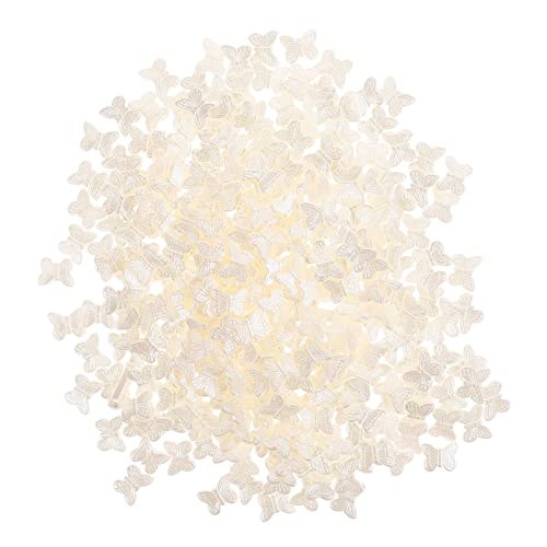 KALLORY 1 Satz Schmetterling Ohrringe Material Farbig Machen Klein Runden Reiz Charme Schmuck Schmetterlingsperle Armband-anhänger Perlen Zur Herstellung Von Armbändern Abs Weiß 300 Stück KALLORY 1 Satz Schmetterling Ohrringe Material Farbig Machen Klein Runden Reiz Charme Schmuck Schmetterlingsperle Armband-anhänger Perlen Zur Herstellung Von Armbändern Abs Weiß 300 Stück von KALLORY