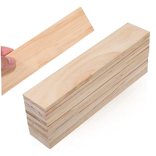 KALLORY 12 Stück Rechteckige Holzplatten Aus Sperrholz Unbehandelte Bastelplatten Für Kreative Malerei Und DIY Projekte Ideal Für Innen Und Außenanwendungen von KALLORY