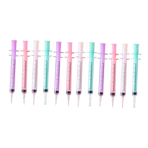 KALLORY 12st Nadelstift Stifte Kugelschreiber Mit Tinte Gel-tintenstift Textmarker Lustige Stifte Schreibwaren Neuartige Kugelschreiber Schreibstift Gelstift Plastik von KALLORY