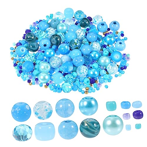 KALLORY 2 Gemischter Perlenanzug Schmuckherstellung aus Perlen Basteln Sie DIY-Perlen handgefertigte Perlen DIY-Kits plastiktisch plastikenten plastikperle selber machen armband DIY perlen von KALLORY