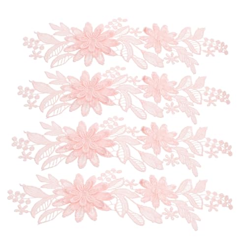 KALLORY 2 Paar Stickerei-blumenbesatz, Spitzen-nähapplikationen, Blumenspitze, Bestickte Applikation, Dekorative Blumenspitzen-applikationen Für Brauthochzeitskleid KALLORY 2 Paar Stickerei-blumenbesatz, Spitzen-nähapplikationen, Blumenspitze, Bestickte Applikation, Dekorative Blumenspitzen-applikationen Für Brauthochzeitskleid von KALLORY