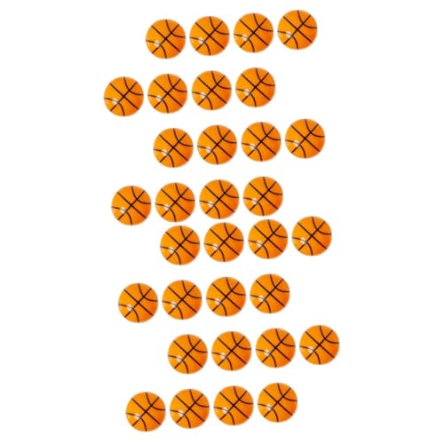 KALLORY 2 Sätze Bleistiftspitzer Buntstiftspitzer Für Bleistift Mini-basketbälle Offic Bleistift Anspitzer Schülerbedarf Anspitzer in Basketballform Metall Orange 16 Stück * 2 von KALLORY