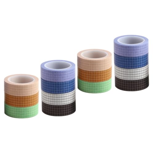 KALLORY 2 Sätze Diy Washi Tape Planerband Willkürlich Klebeband Für Scrapbooking Papier Körperband Mehrere Büroartikel Büromaterial Aufkleber Washi-klebeband Washi-tape 7 Stück * 2 von KALLORY