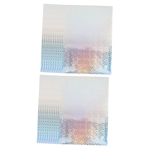 KALLORY 2 Sätze Farbiges Papier Druckerpapier Aufkleberpapier Buntes Papier Glänzendes Fotopapier Reflektierendes Druckpapier Farbiges Druckpapier Das Haustier Colorful 10 Blatt * 2 von KALLORY