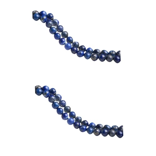 KALLORY 2 Sätze lose Perlen gemstone beads Handgemachte Schmuckstücke Schmuckperlen beads for jewellery Perlen für Schmuck Schleifenperlen blaue Perlen dekorative Perlen Blue von KALLORY