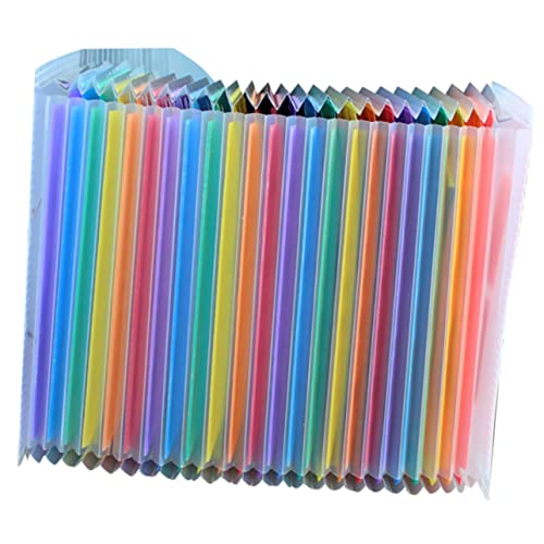 KALLORY 24 Ordner Orgel aktentasche gestängetasche aufbewahrungsmappe aktenmappen mehrschichtiger Ordner Desktop-Organizer Dateiordner erweitern Rainbow-Dateien-Ordner Plastik Colorful von KALLORY