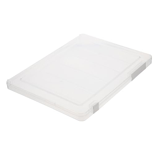 KALLORY 2St Ordner zum Sortieren von Dateien tragbarer Papierhalter Bürobedarf Zertifikat Fall storage boxes aufbwahrungs-box folders Dokumentenorganisator Dokumentenhalter pp Transparent von KALLORY