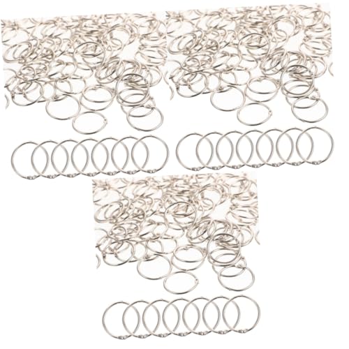 KALLORY 3 Sätze Ringbuch Schreibwaren Metall Silber 60 Stück * 3 von KALLORY