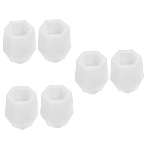 KALLORY 3 Sätze Silikonform Für Stifthalter Schablone Handguss-sets Paar Stifthalter Silikonform Diy Stifthalterform Formen Für Stifthalter Aus Silikon Diy-silikon Kieselgel 2 Stücke * 3 von KALLORY