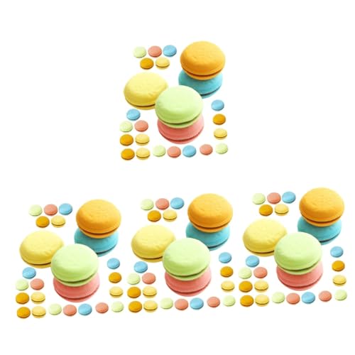 KALLORY 4 Sätze Macaron-radiergummi Mini-cartoon-radierer Kinder Kleine Radiergummis Schöne Radiergummis Mini-radierer Kinder Malen Radiergummis Mini Radiergummis 5 Boxen * 4 von KALLORY