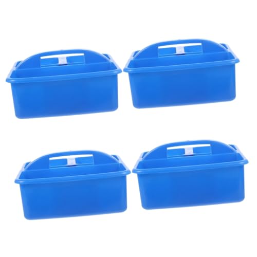 KALLORY 4 Stück Fach storage boxes aufbwahrungs-box Werkzeughalter Künstlerbedarfshalter behälter schreibtischorganizer Schreibtisch-Organizer für die Schule von KALLORY