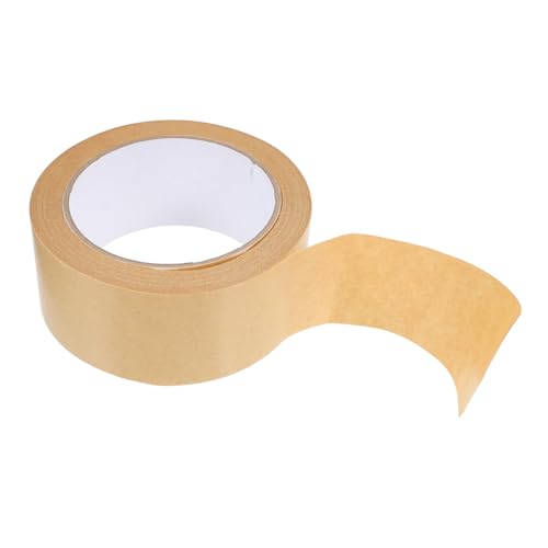 KALLORY 45 Mm x Hochviskoses Kraft Dichtungsband Transparentes Doppelseitiges Klebeband Für Verpackungen Ideal Zum Bedrucken Von Fotorahmen Und Vielseitig Einsetzbar Extra Stark von KALLORY