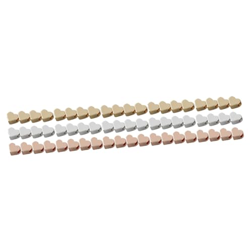 KALLORY 5 Sätze Liebesperlen Kleine Abstandsperlen Herzförmige Perlen Für Armbänder Herzanhänger Loch Herzperlen Süße Perlen DIY Herz Lose Perlen Metallperlen 60 Stück * 5 KALLORY 5 Sätze Liebesperlen Kleine Abstandsperlen Herzförmige Perlen Für Armbänder Herzanhänger Loch Herzperlen Süße Perlen DIY Herz Lose Perlen Metallperlen 60 Stück * 5 von KALLORY